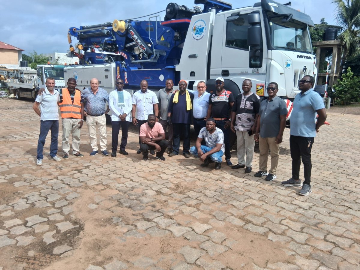 Fiault industrie au togo : une formation dédiée au rotator erkin 182t