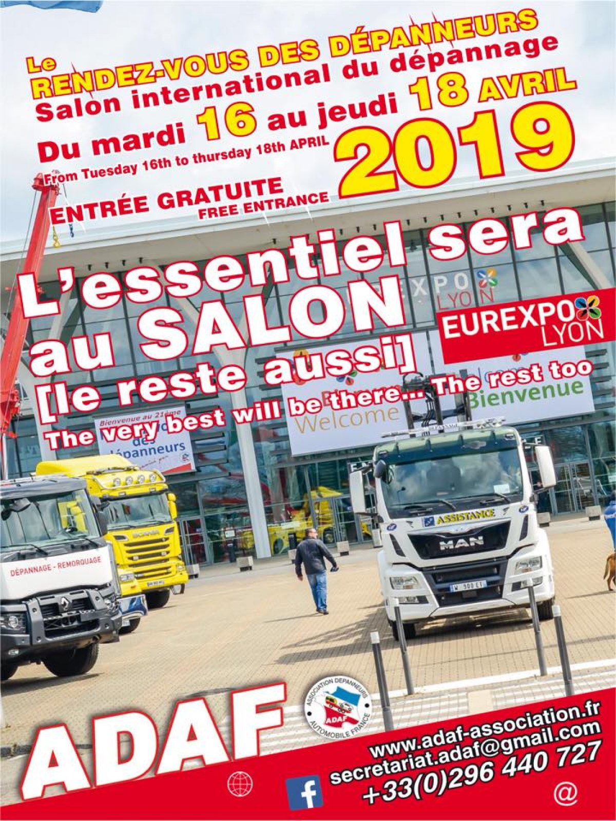 Salon du dépannage du 16 au 18 avril 2019 à lyon eurexpo