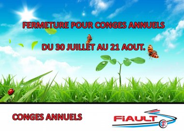 Closed for summer holidays from 30th of July to 21 of August