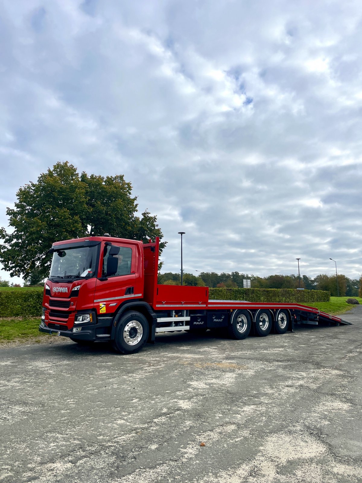 Innovation fiault industrie : un nouveau système pour la rampe arrière du plat’fix tp125