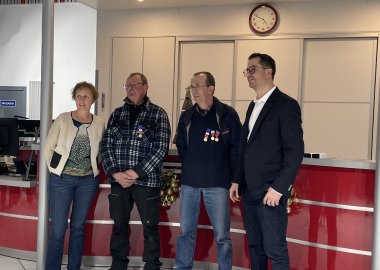 A look back at our traditional end-of-year drinks party