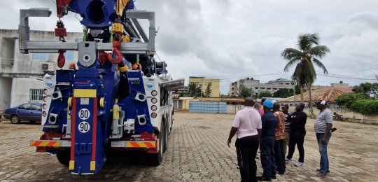 FIAULT INDUSTRIE au Togo : une formation dédiée au ROTATOR ERKIN 182T