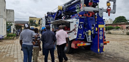 FIAULT INDUSTRIE au Togo : une formation dédiée au ROTATOR ERKIN 182T