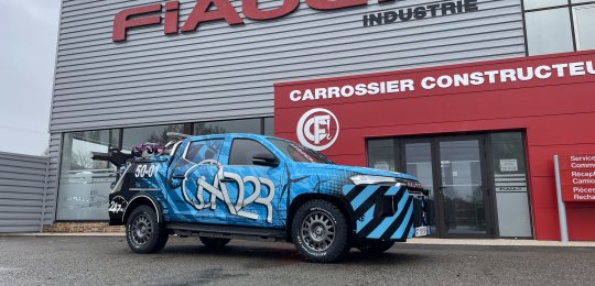 FIAULT INDUSTRIE réalise la première dépanneuse 4x4 électrique sur châssis MAXUS en France