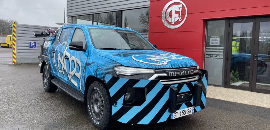FIAULT INDUSTRIE réalise la première dépanneuse 4x4 électrique sur châssis MAXUS en France