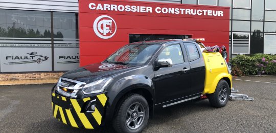 Nouveau pare chocs en acier stylisé pour ISUZU D-MAX