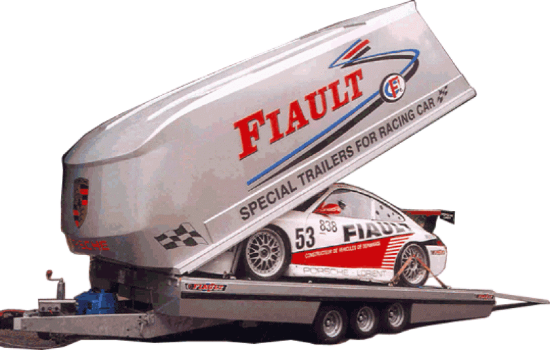 Trailer Racing Car