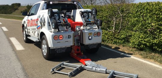 MAXILIFT PF3000 4x4 SUR TOYOTA HILUX CABINE PROFONDE (EQUIPEMENTS DE SERIE)