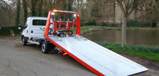 PLAT'TRANS PF20 ALU (electric or hydraulic version following the winch)