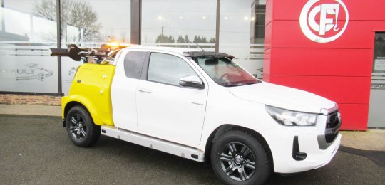 TOYOTA HILUX 2.8L 4X4 CABINE PROFONDE XTRA EURO 6 BOITE AUTOMATIQUE