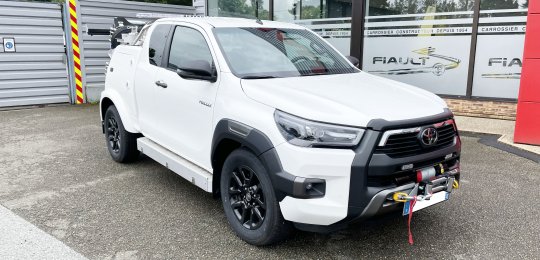 TOYOTA HILUX 2.8L 4X4 CABINE PROFONDE XTRA EURO 6 BOITE AUTOMATIQUE