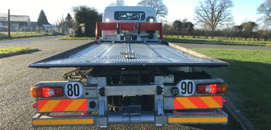 Winching on the Second Car Carrier (SCC) using the deck winch