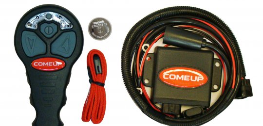 A remote control COME-UP for winch (winding - unwinding)